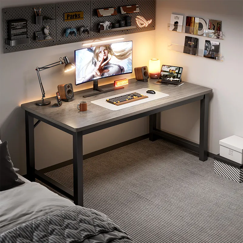 Esports Gaming Houses - Simple Rectangle Computer Desk for Bedroom