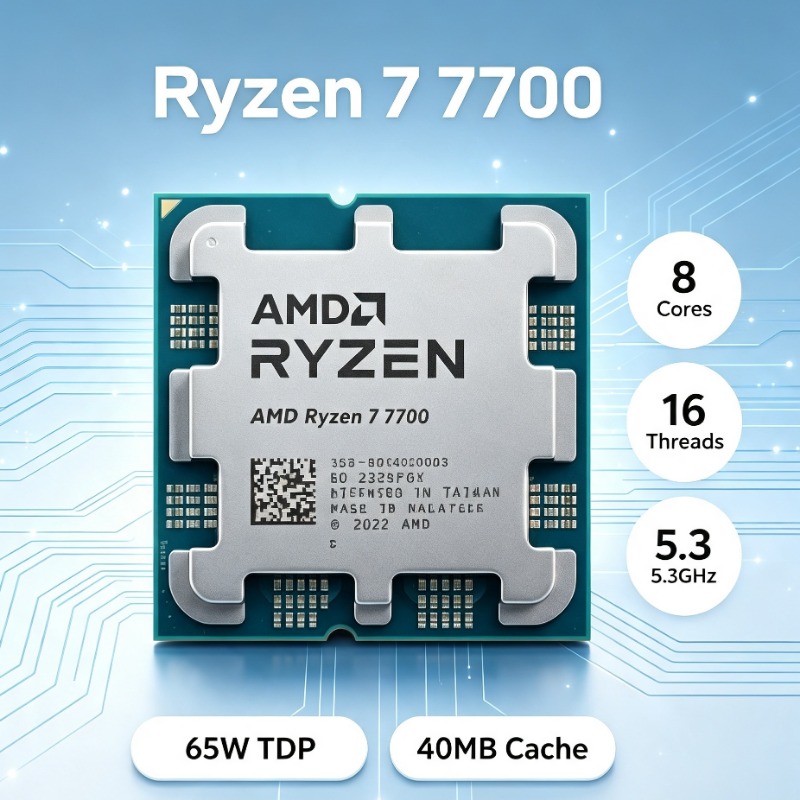 Esports Pc Gaming - AM5 Slot Gaming Desktop CPU AMD
