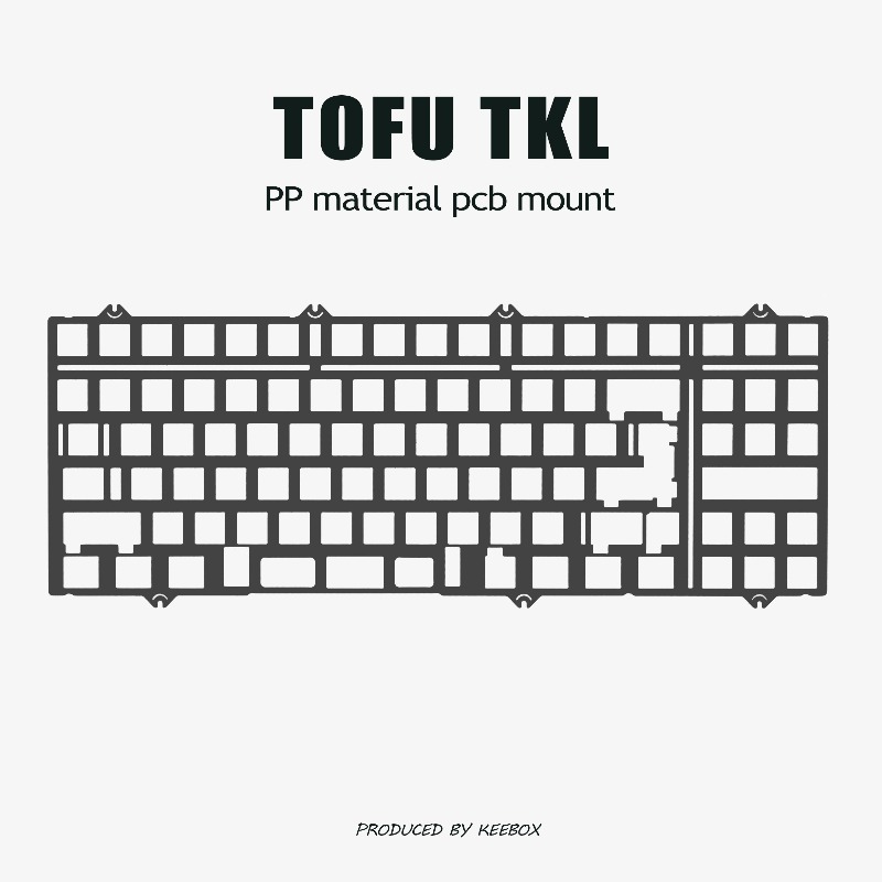 Esports Pc Gaming - TOFU TKL Keyboard Positioning Board Custom