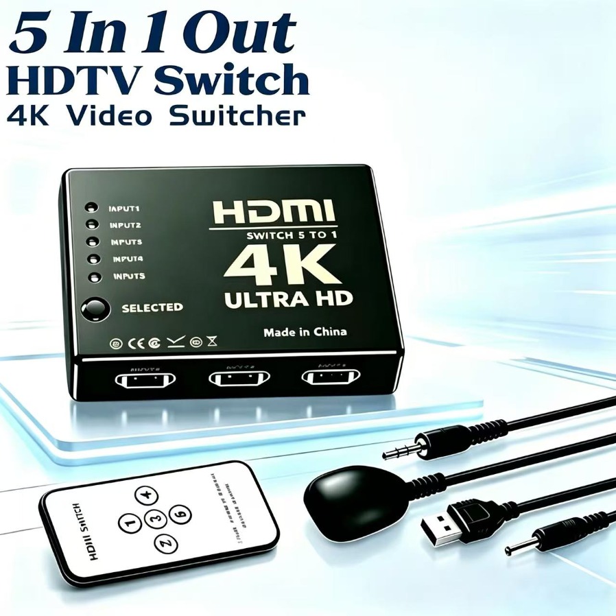 4K HDMI-compatible Switcher 5  - Esports Gaming Hub review and price