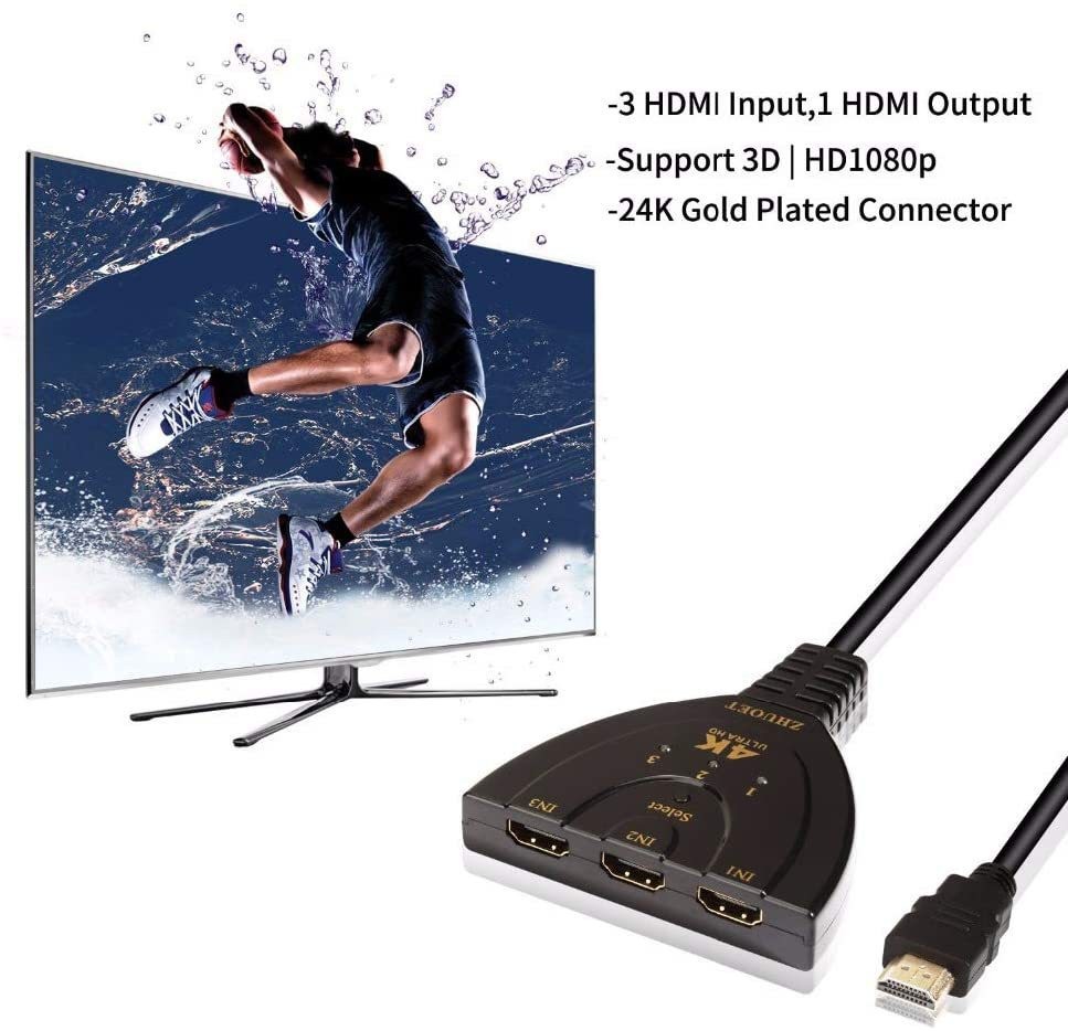 HDMI-Compatible Switch KVM Spl - Esports Gaming Hub review and price