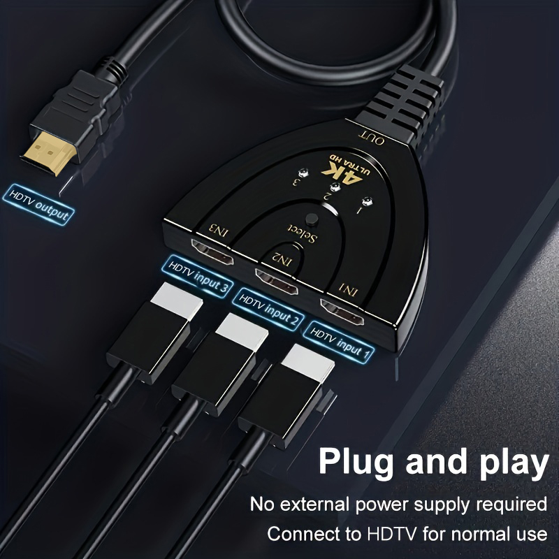 4K*2K 3 Port HDTV-compatible S - Esports Gaming Hub review and price