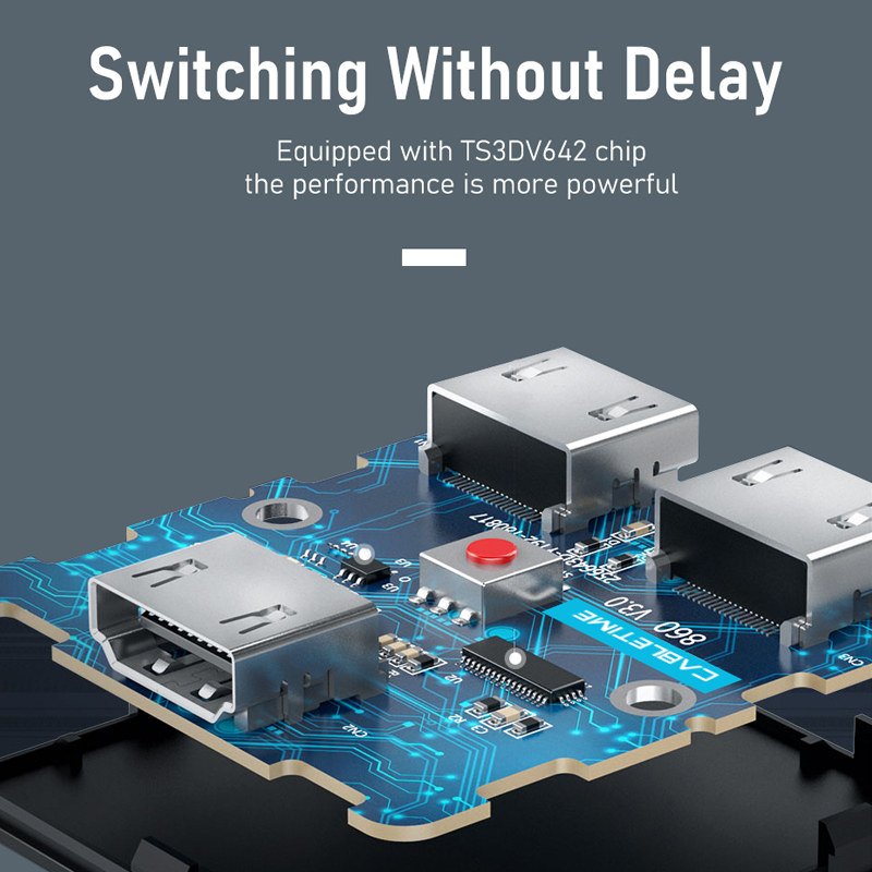 CABLETIME HDMI Switch Splitter - Esports Gaming Hub review and price