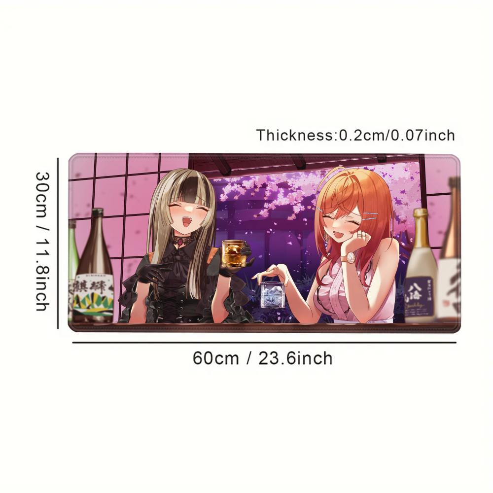 Anime Girl Desk Mat Juufuutei  - Esports Gaming Cabinet review and price