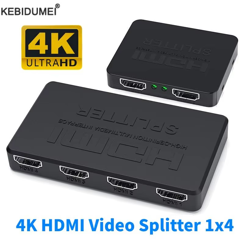 1 in 4 Out HDMI Splitter HD 4K - Esports Gaming Hub review and price