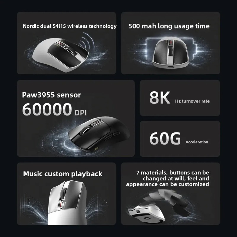 IPI Fog HAZEX Mouse Wireless 8 - Esports Pc Gaming review and price