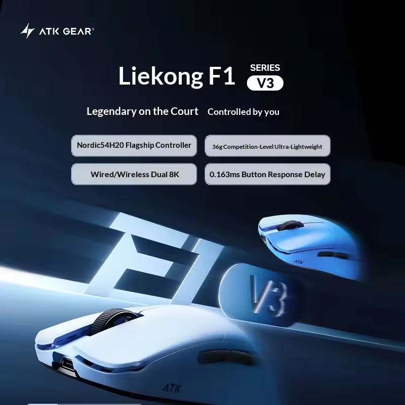 ATK F1 V2/V3 Tri Mode Wireless - Esports Pc Gaming review and price