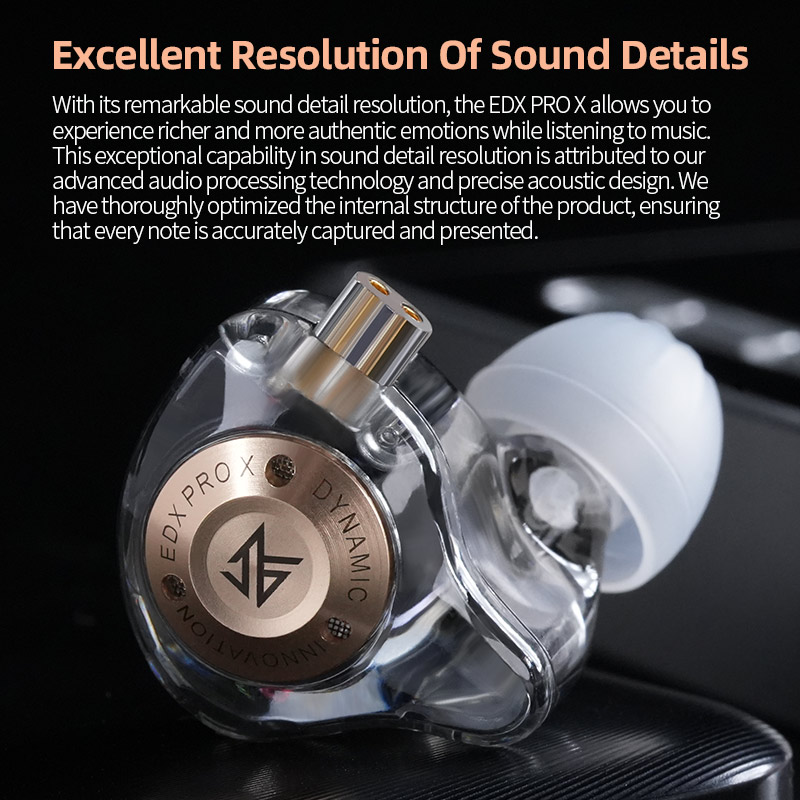 KZ EDX PRO X Dynamic Drive Ear - Esports Gaming Earbuds review and price