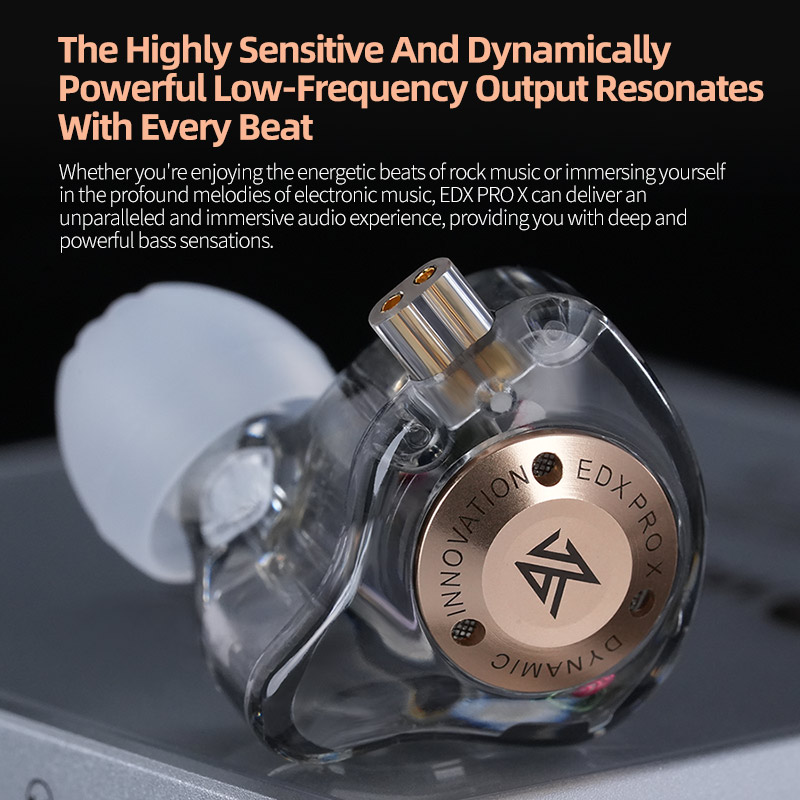 KZ EDX PRO X Dynamic Drive Ear - Esports Gaming Earbuds review and price