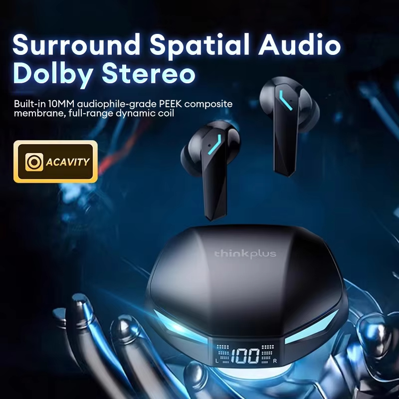 New Lenovo XT53 Wireless Upgra - Esports Gaming Earbuds review and price