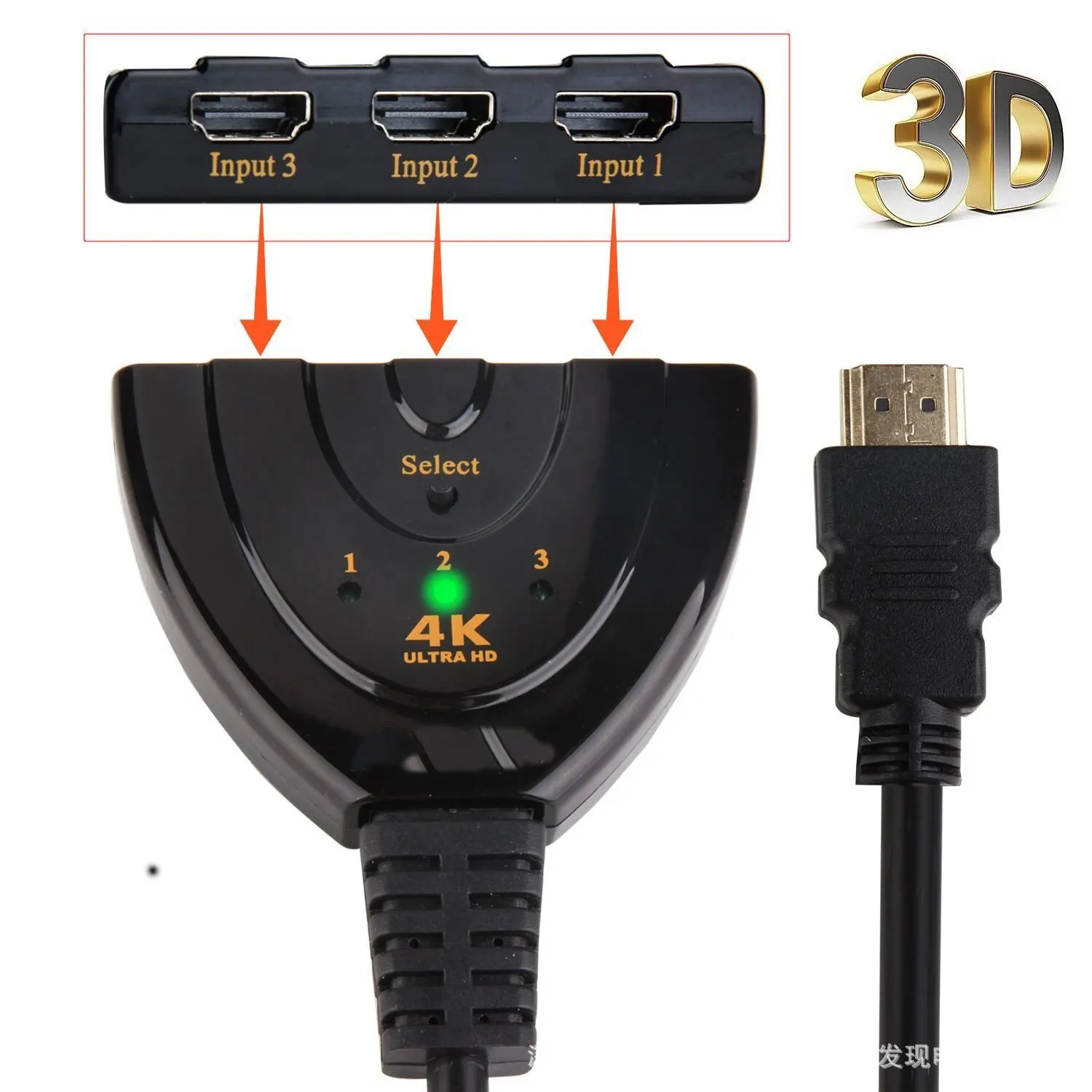 HDMI-compatible Switch 4K*2K 3 - Esports Gaming Hub review and price